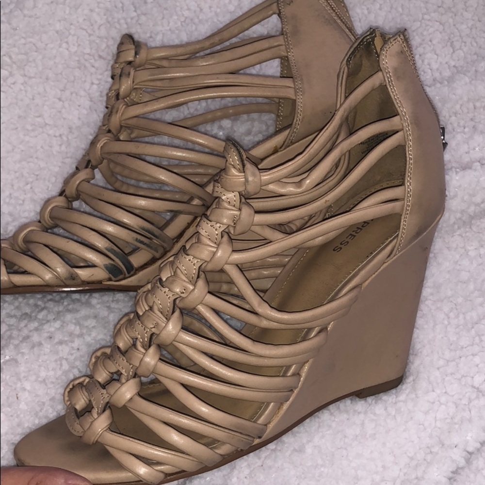 Express wedge heels